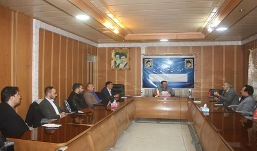 نشست هماهنگی برگزاری هفته منابع طبیعی و روز درختکاری در خمین 