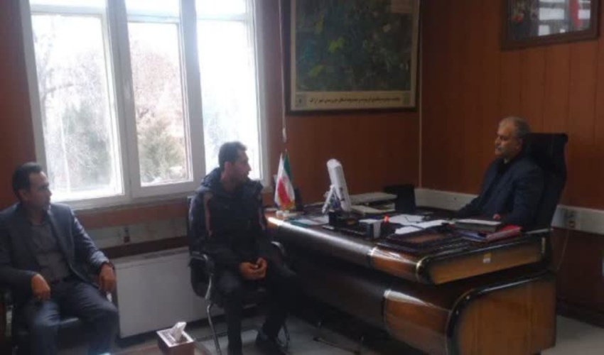 دیدار رییس منابع طبیعی و آبخیزداری با فرماندار اراک