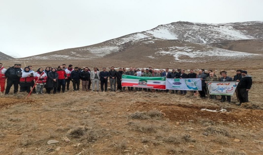 برگزاری پویش "درخت، جان ایران" در حوزه آبخیز دره آبکمر