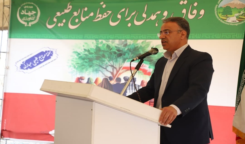 عملیات اجرایی مرحله اول طرح جنگل‌کاری دالان سبز اراک آغاز شد