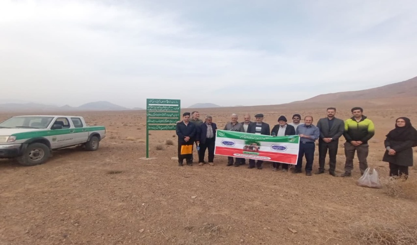 برگزاری پویش بذرکاری در منطقه جمال آباد محلات