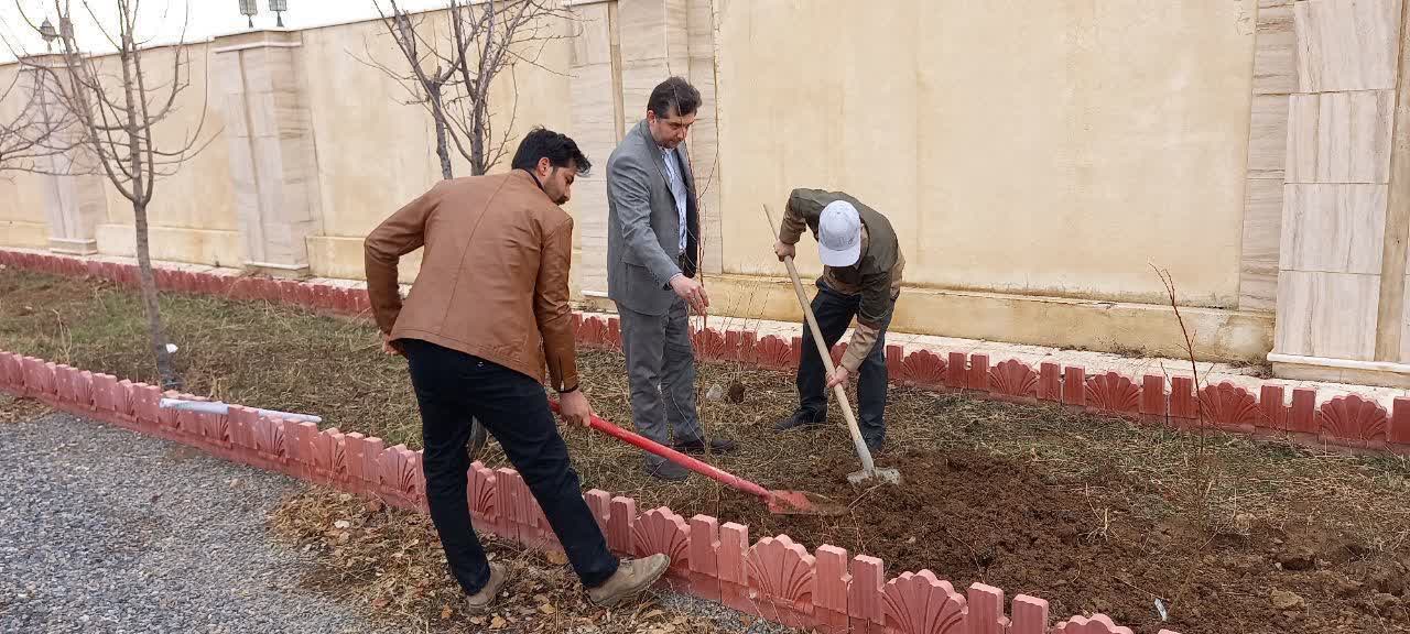 نشست رئیس منابع طبیعی با دادستان شازند